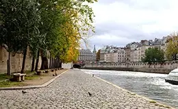 Pasea por el Barrio Latino, que está inmerso en historia, cultura y cafés típicos