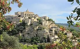 Viaje panorámico a través de la Provenza.