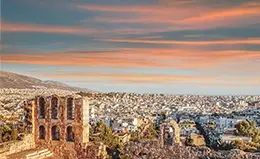 Llegada a la Atenas histórica