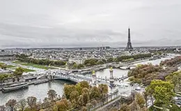 Llegada a la encantadora París, la ciudad del amor
