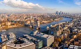 Llegada a la icónica ciudad de Londres