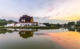 Almuerzo auténtico en Chiang Rai.