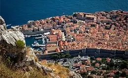 Disfruta una vista panorámica de Dubrovnik desde el mirador