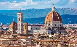 Visita a la catedral gótica de Florencia, el Duomo.