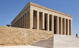 Visita al Mausoleo en Ankara