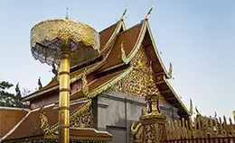 Descubrimiento del Wat Doi Suthep en Chiang Mai.