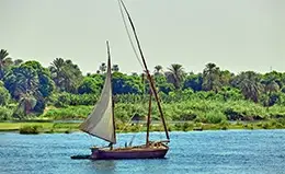 Paseo en faluca por el Nilo