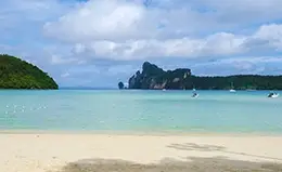 Relajación en las playas paradisíacas de Phi Phi.