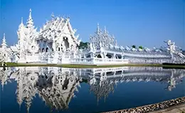 Visita al Templo Blanco y Templo Azul en Chiang Rai.	
