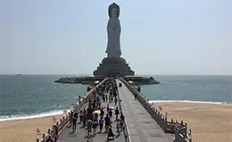 Conoce el majestuoso Templo Nanshan