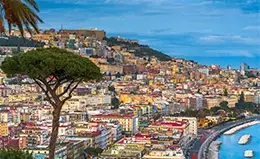 Opción de visitar Nápoles y Capri.