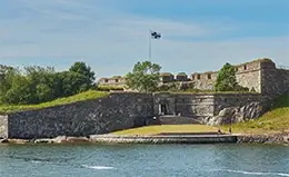 Paseo en barco por las islas de Suomenlinna.