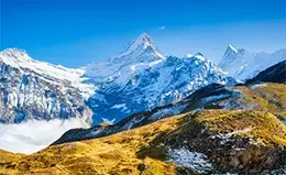 Los recuerdos de un paseo por los Alpes suizos.