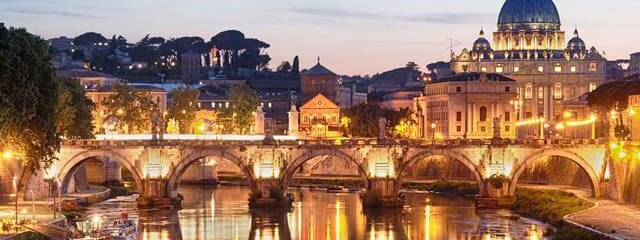 ROMA, ESPAÑA Y PARIS