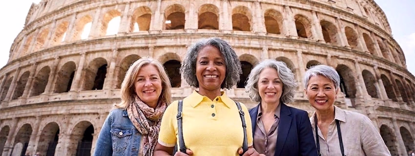 De Roma a Madrid con Amigas